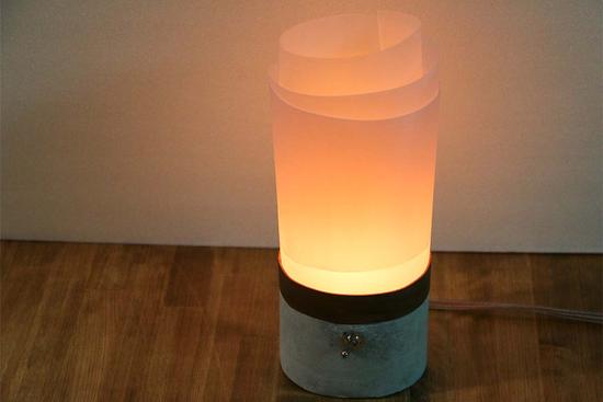 Origami Lamp: Spiral